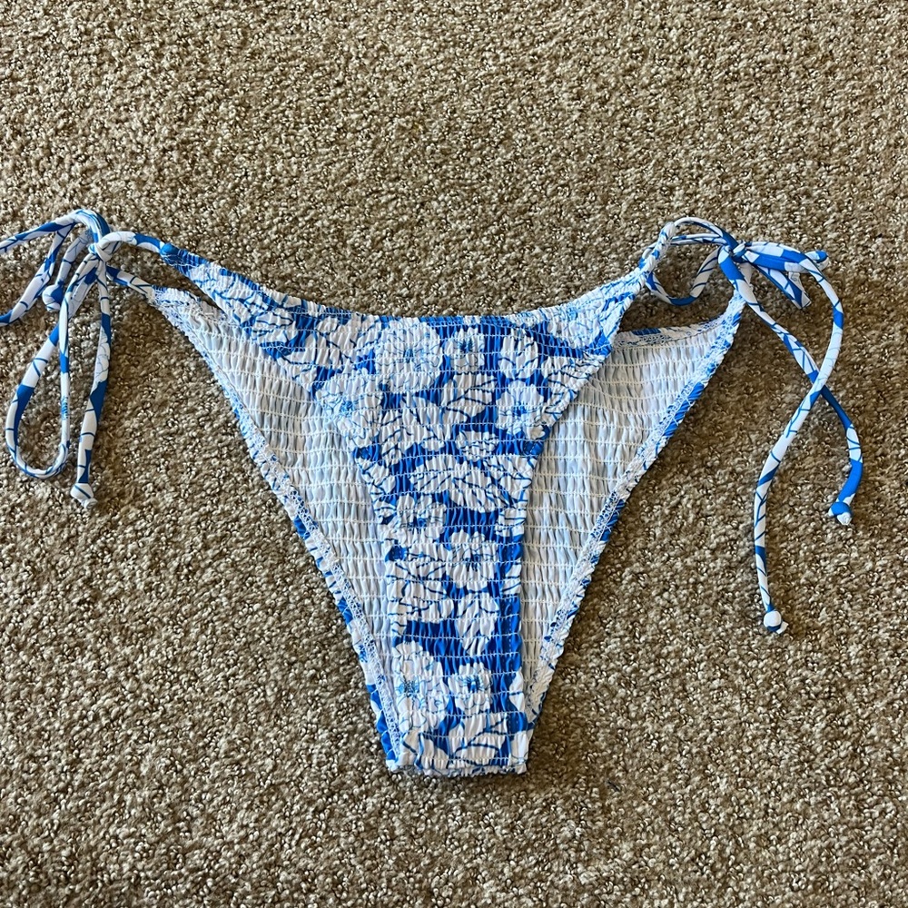 NWT Blue Bikini Bottoms